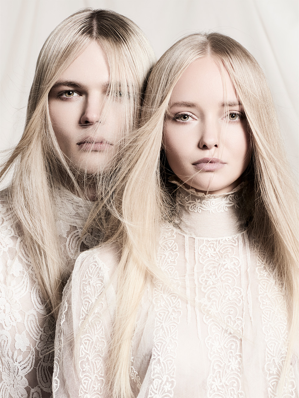 Gary Hooker & Michael Young- BHA British Hairdresser of the Year 2025 - Long, straight, Platinum Blonde Hair 